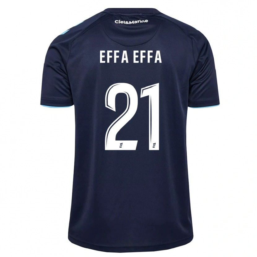Danxen Criança Camisola Chancelle Effa Effa #21 Azul Centáurea Azul Meia-Noite Principal 2026/27 Camisa Brasil