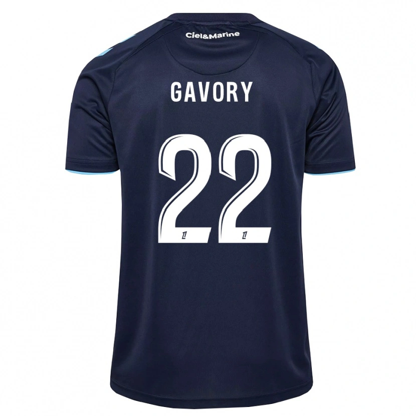 Danxen Criança Camisola Christy Gavory #22 Azul Centáurea Azul Meia-Noite Principal 2026/27 Camisa Brasil