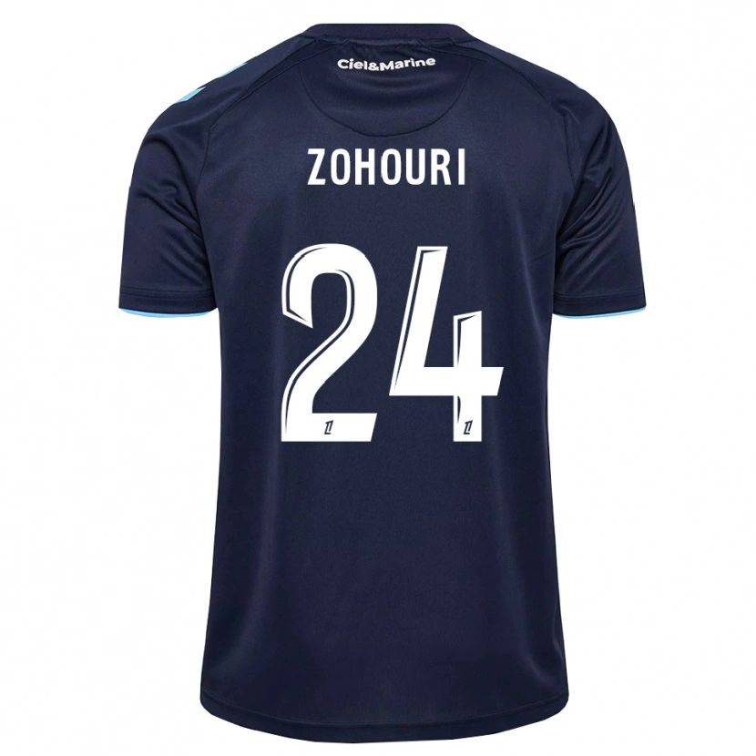 Danxen Criança Camisola Guy-Noël Zohouri #24 Azul Centáurea Azul Meia-Noite Principal 2026/27 Camisa Brasil