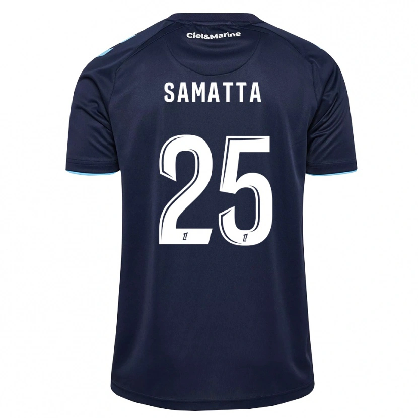 Danxen Criança Camisola Mbwana Samatta #25 Azul Centáurea Azul Meia-Noite Principal 2026/27 Camisa Brasil