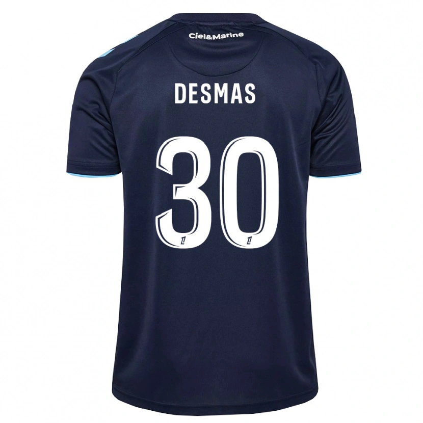 Danxen Criança Camisola Arthur Desmas #30 Azul Centáurea Azul Meia-Noite Principal 2026/27 Camisa Brasil