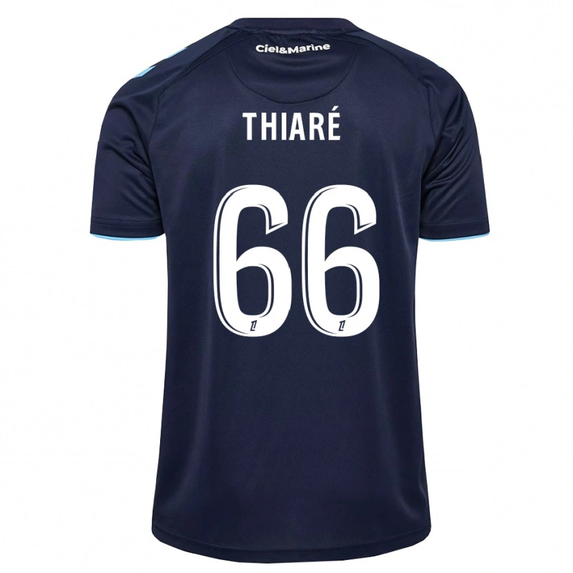 Danxen Criança Camisola Aliou Thiaré #66 Azul Centáurea Azul Meia-Noite Principal 2026/27 Camisa Brasil
