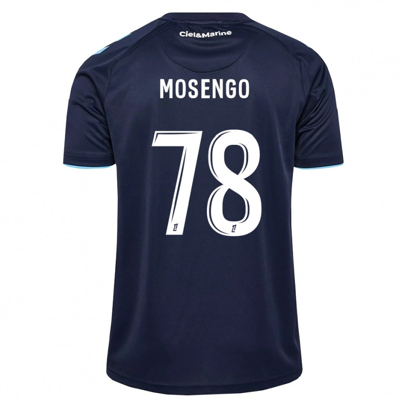Danxen Criança Camisola Daren Mosengo #78 Azul Centáurea Azul Meia-Noite Principal 2026/27 Camisa Brasil