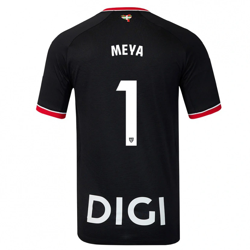 Danxen Criança Camisola Aina Meya Bellot #1 Preto Branco Vermelho Alternativa 2026/27 Camisa Brasil