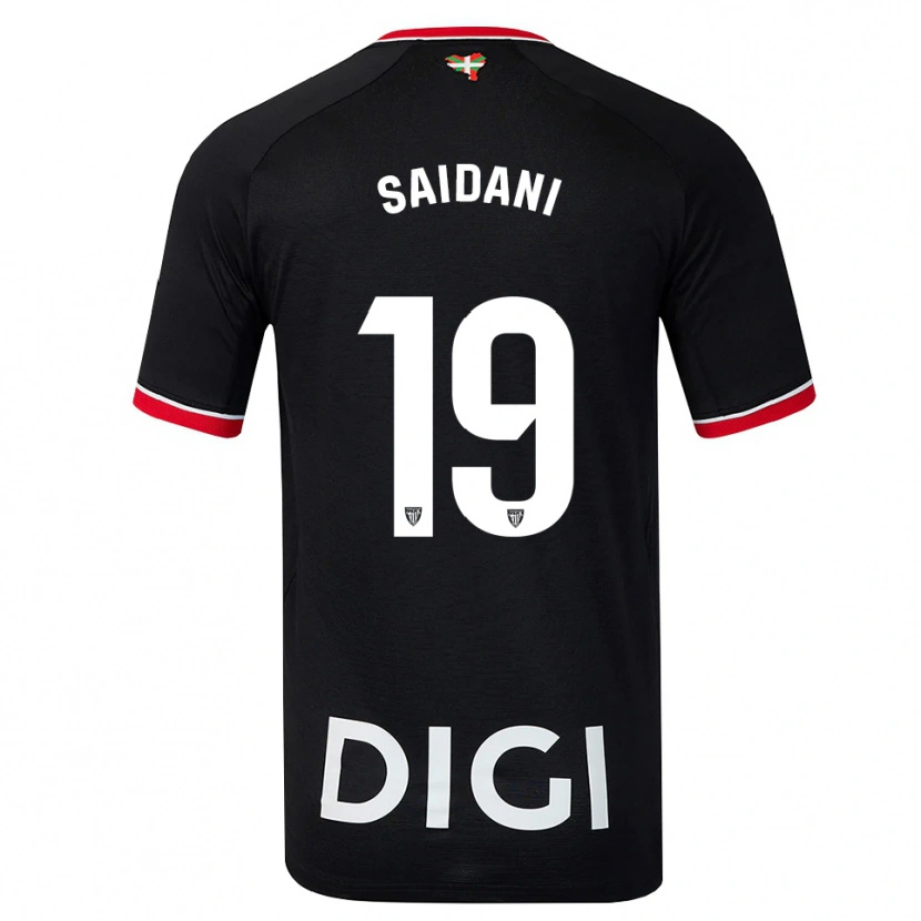 Danxen Criança Camisola Ismahel Saidani #19 Preto Branco Vermelho Alternativa 2026/27 Camisa Brasil