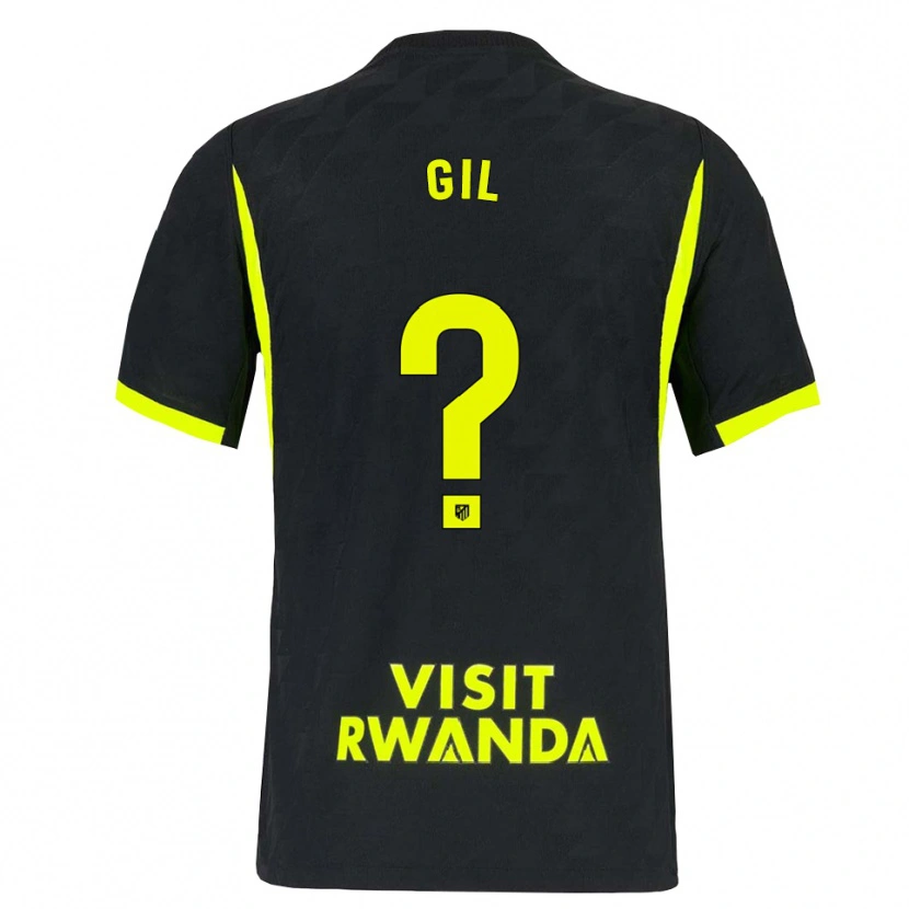 Danxen Criança Camisola Luis Gil #0 Verde Brilhante Preto Alternativa 2026/27 Camisa Brasil