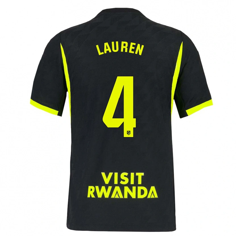 Danxen Criança Camisola Lauren Eduarda Leal Costa #4 Verde Brilhante Preto Alternativa 2026/27 Camisa Brasil