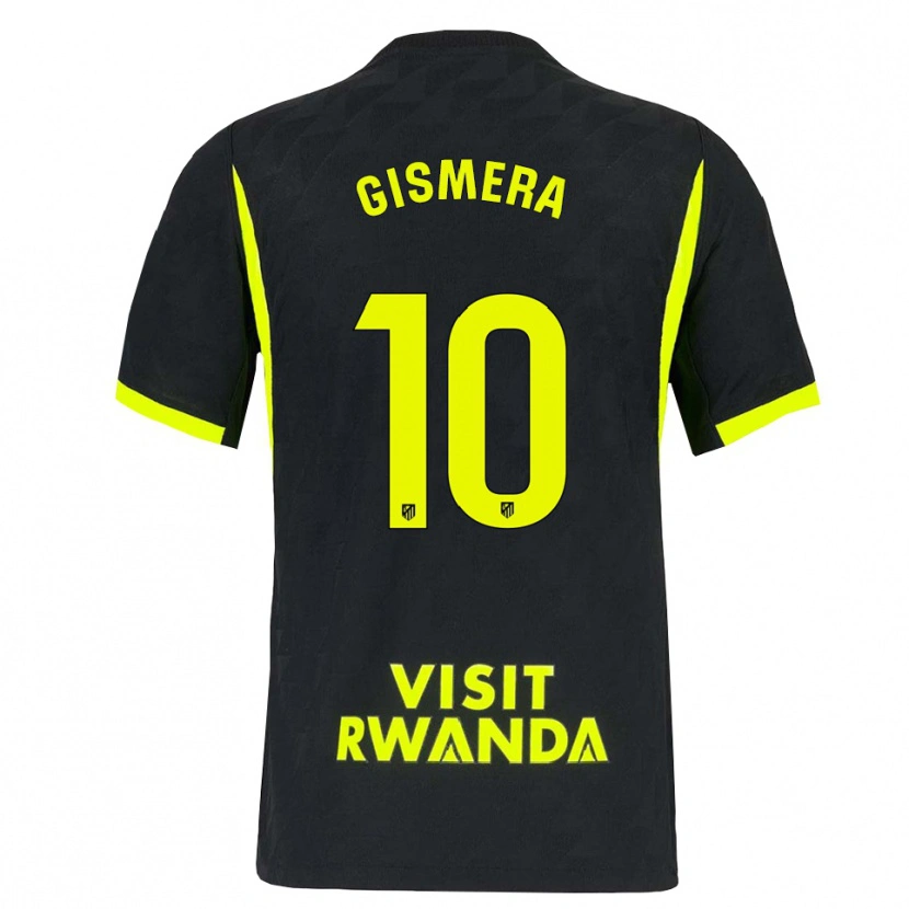 Danxen Criança Camisola Aitor Gismera #10 Verde Brilhante Preto Alternativa 2026/27 Camisa Brasil