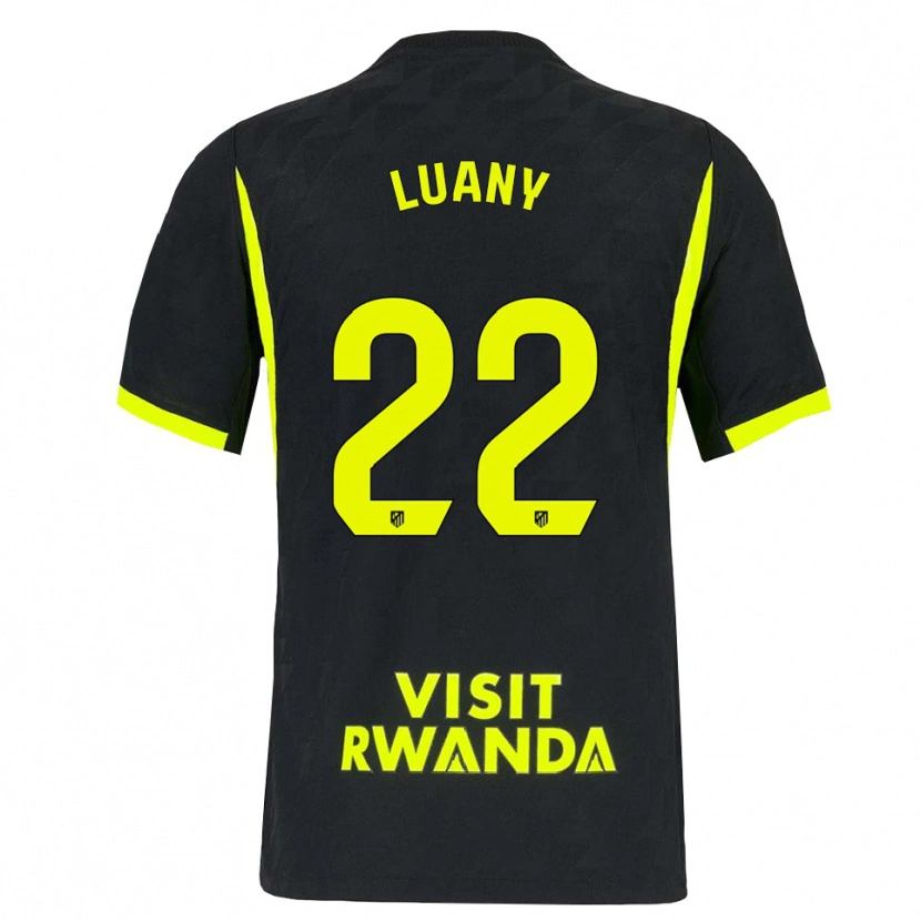 Danxen Criança Camisola Luany Vitória Da Silva Rosa #22 Verde Brilhante Preto Alternativa 2026/27 Camisa Brasil