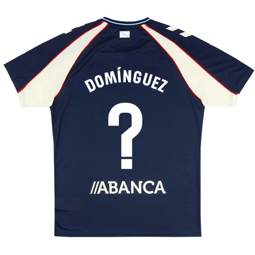 Danxen Criança Camisola Fabio Domínguez #0 Azul Real Vermelho Branco Alternativa 2026/27 Camisa Brasil