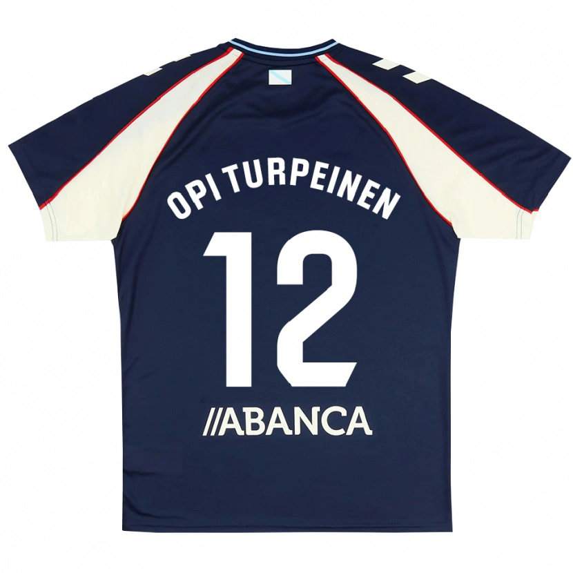 Danxen Criança Camisola Aslak Opi Turpeinen #12 Azul Real Vermelho Branco Alternativa 2026/27 Camisa Brasil
