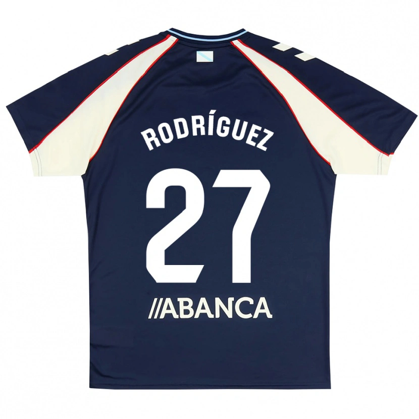 Danxen Criança Camisola Noah Rodríguez #27 Azul Real Vermelho Branco Alternativa 2026/27 Camisa Brasil