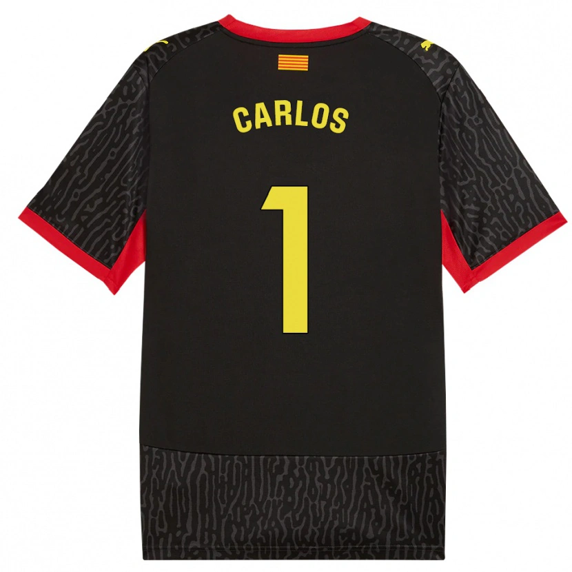 Danxen Criança Camisola Juan Carlos #1 Preto Amarelo Vermelho Alternativa 2026/27 Camisa Brasil