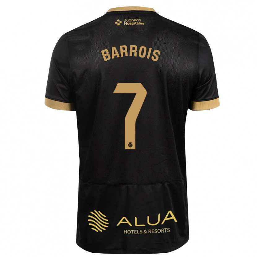 Danxen Criança Camisola Eliott Barrois #7 Preto Marrom Claro De Sândalo Madeira Alternativa 2026/27 Camisa Brasil