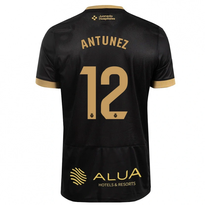 Danxen Criança Camisola Yahir Antúnez #12 Preto Marrom Claro De Sândalo Madeira Alternativa 2026/27 Camisa Brasil