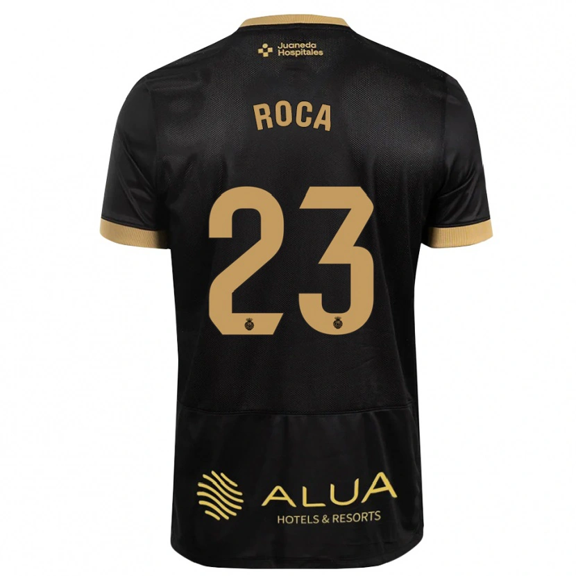 Danxen Criança Camisola Antoniu Roca #23 Preto Marrom Claro De Sândalo Madeira Alternativa 2026/27 Camisa Brasil