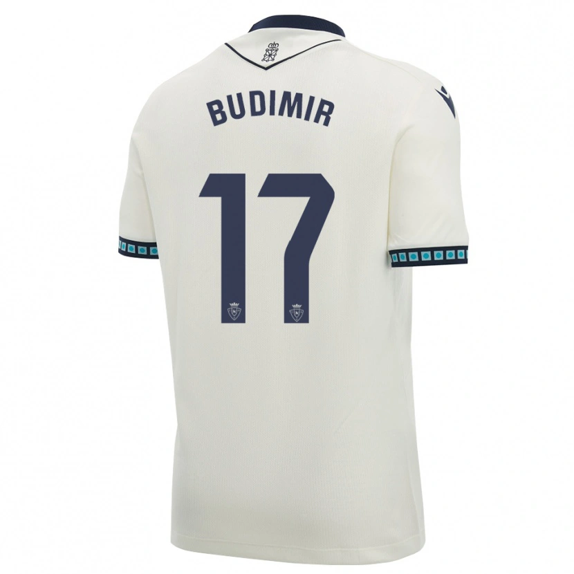 Danxen Criança Camisola Ante Budimir #17 Branco Preto Azul Céu Claro Alternativa 2026/27 Camisa Brasil