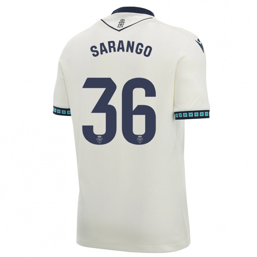 Danxen Criança Camisola Kepa Sarango #36 Branco Preto Azul Céu Claro Alternativa 2026/27 Camisa Brasil