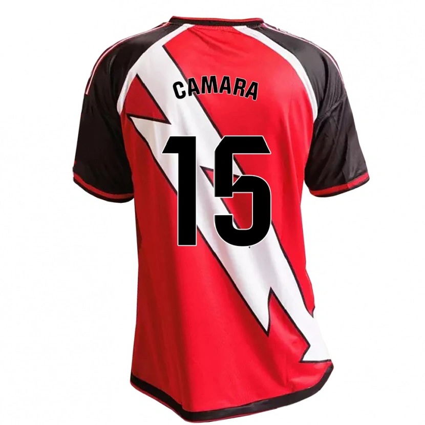 Danxen Criança Camisola Ibra Cámara #15 Vermelho Preto Branco Alternativa 2026/27 Camisa Brasil