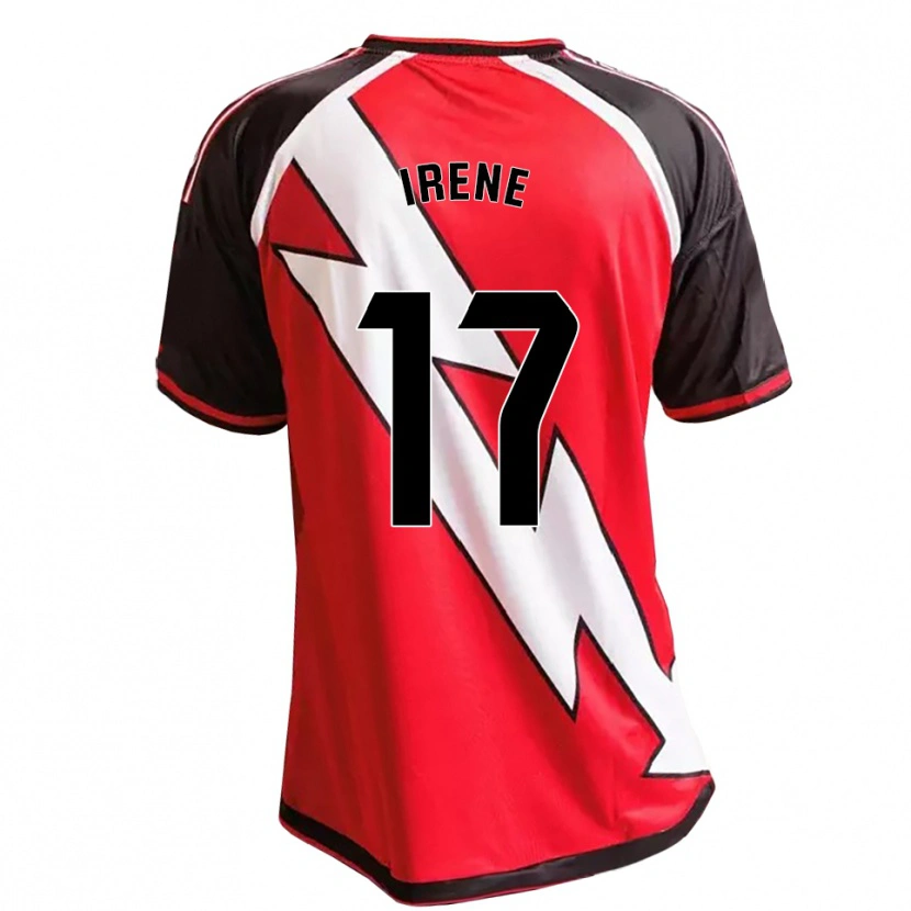Danxen Criança Camisola Irene Rodríguez Basilio #17 Vermelho Preto Branco Alternativa 2026/27 Camisa Brasil