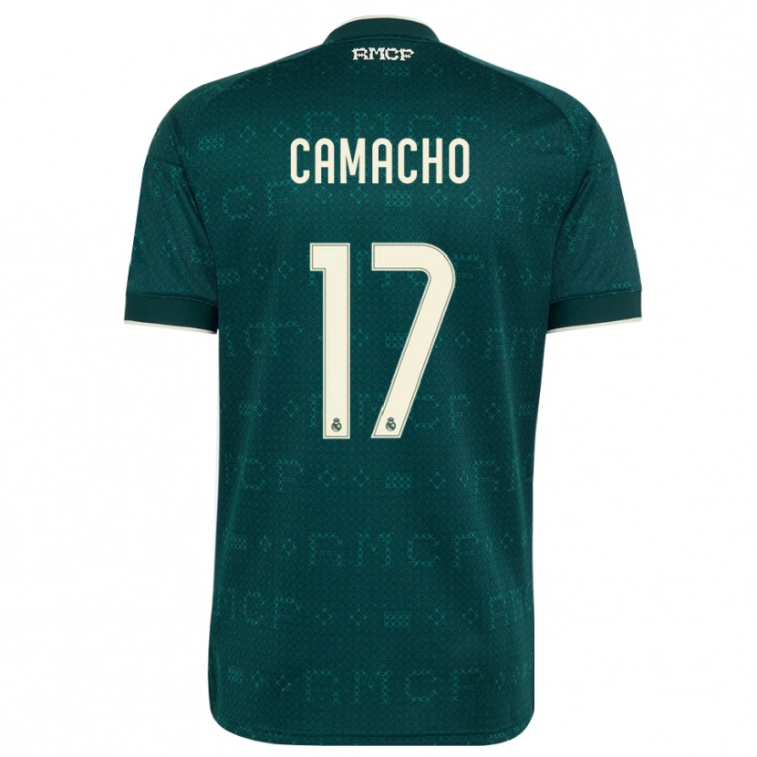 Danxen Criança Camisola Carla Camacho #17 Cinza Ardósia Escuro Branco Alternativa 2026/27 Camisa Brasil