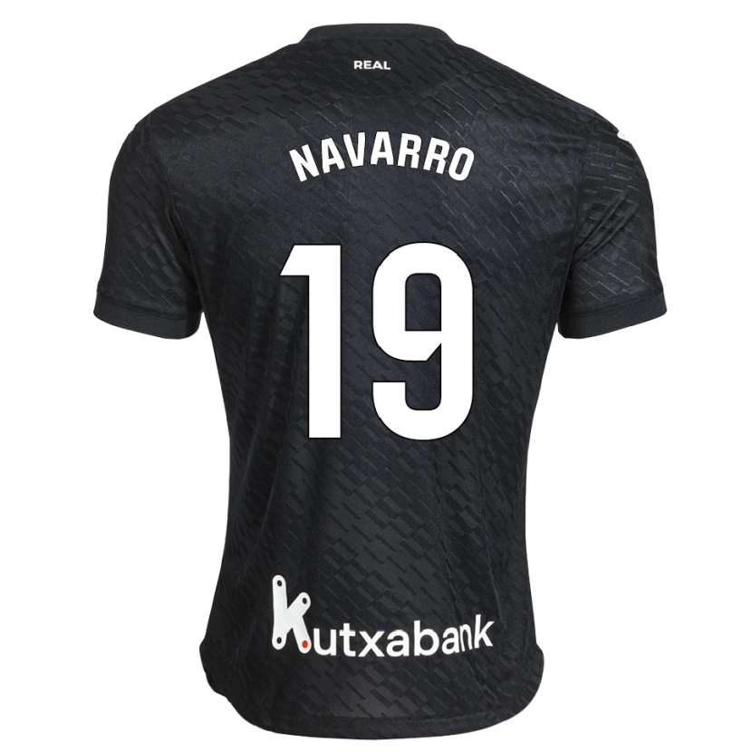 Danxen Criança Camisola Lorena Navarro #19 Preto Branco Alternativa 2026/27 Camisa Brasil