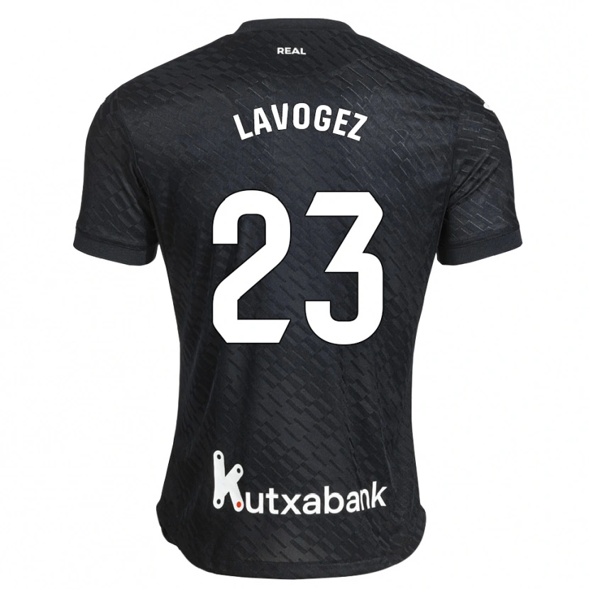 Danxen Criança Camisola Claire Lavogez #23 Preto Branco Alternativa 2026/27 Camisa Brasil