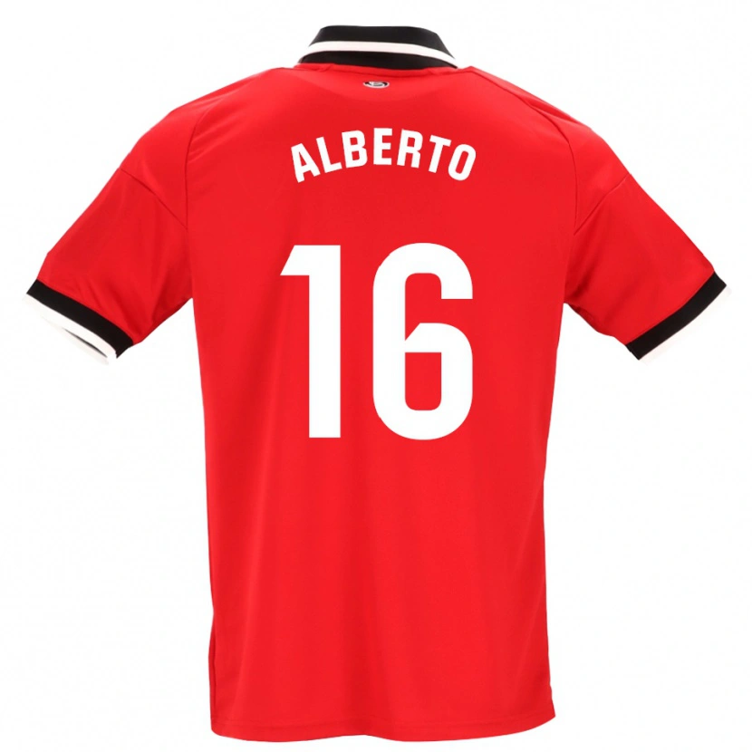Danxen Criança Camisola Alberto González #16 Preto Branco Vermelho Alternativa 2026/27 Camisa Brasil