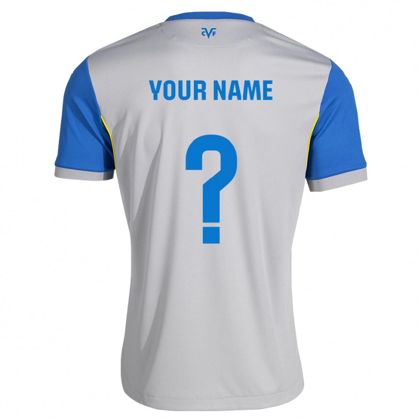 Danxen Criança Camisola Seu Nome #0 Azul Dodger Cinza Alternativa 2026/27 Camisa Brasil