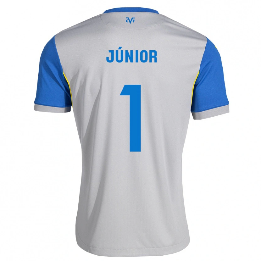 Danxen Criança Camisola Luiz Júnior #1 Azul Dodger Cinza Alternativa 2026/27 Camisa Brasil