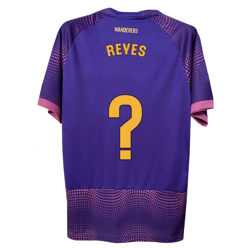 Danxen Criança Camisola Pablo Reyes #0 Branco Rosa Roxo Alternativa 2026/27 Camisa Brasil