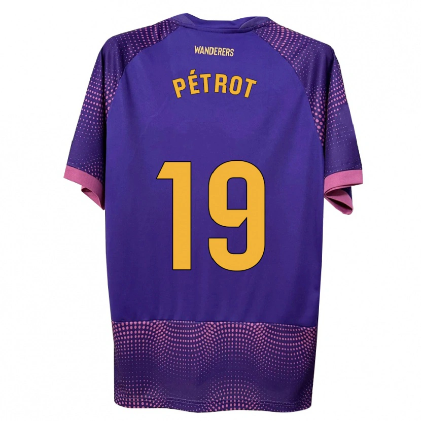 Danxen Criança Camisola Léo Pétrot #19 Branco Rosa Roxo Alternativa 2026/27 Camisa Brasil