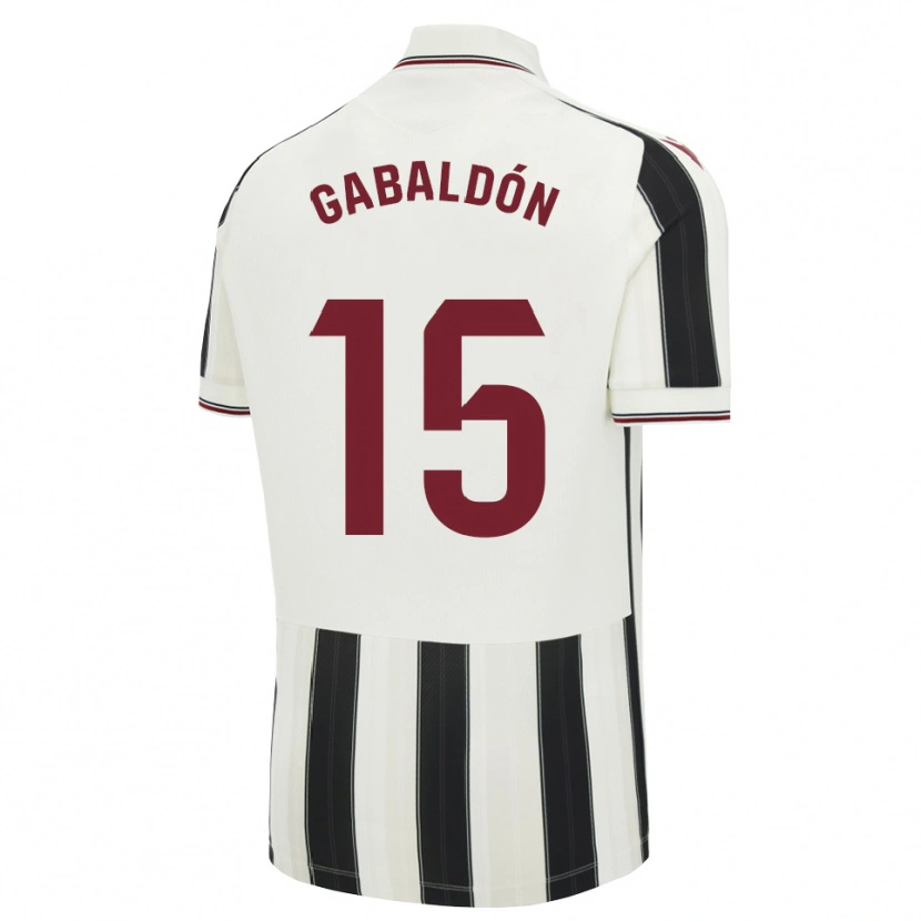 Danxen Criança Camisola María Gabaldón #15 Preto Branco Vermelho Alternativa 2026/27 Camisa Brasil