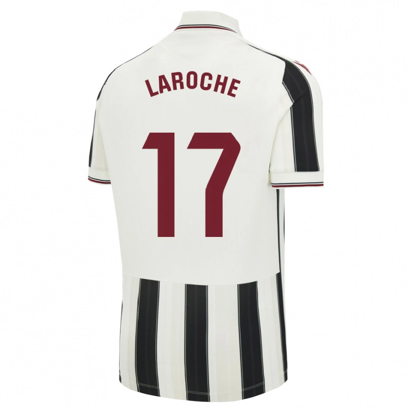 Danxen Criança Camisola Xavier Laroche #17 Preto Branco Vermelho Alternativa 2026/27 Camisa Brasil