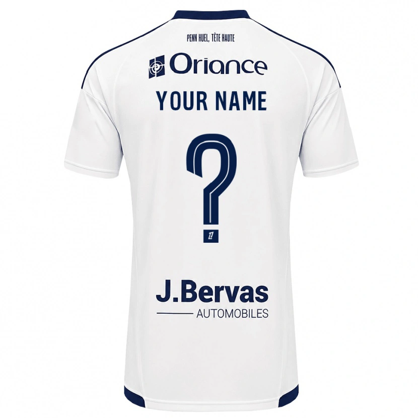 Danxen Criança Camisola Seu Nome #0 Azul Marinho Branco Alternativa 2026/27 Camisa Brasil