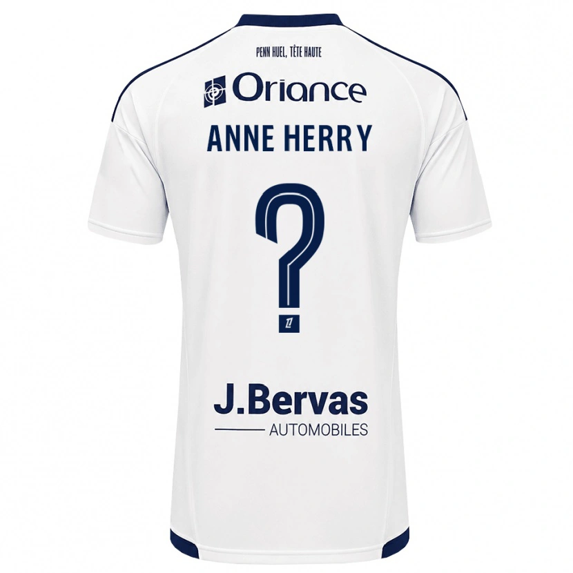 Danxen Criança Camisola Lou Anne Herry #0 Azul Marinho Branco Alternativa 2026/27 Camisa Brasil