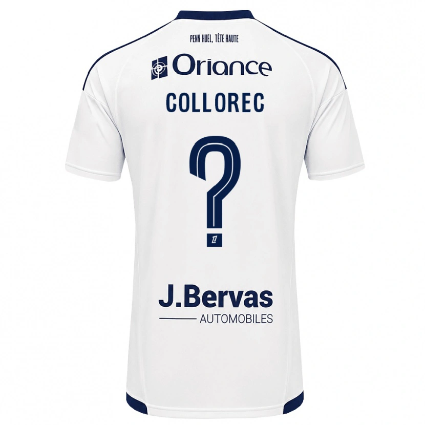Danxen Criança Camisola Lily Collorec #0 Azul Marinho Branco Alternativa 2026/27 Camisa Brasil