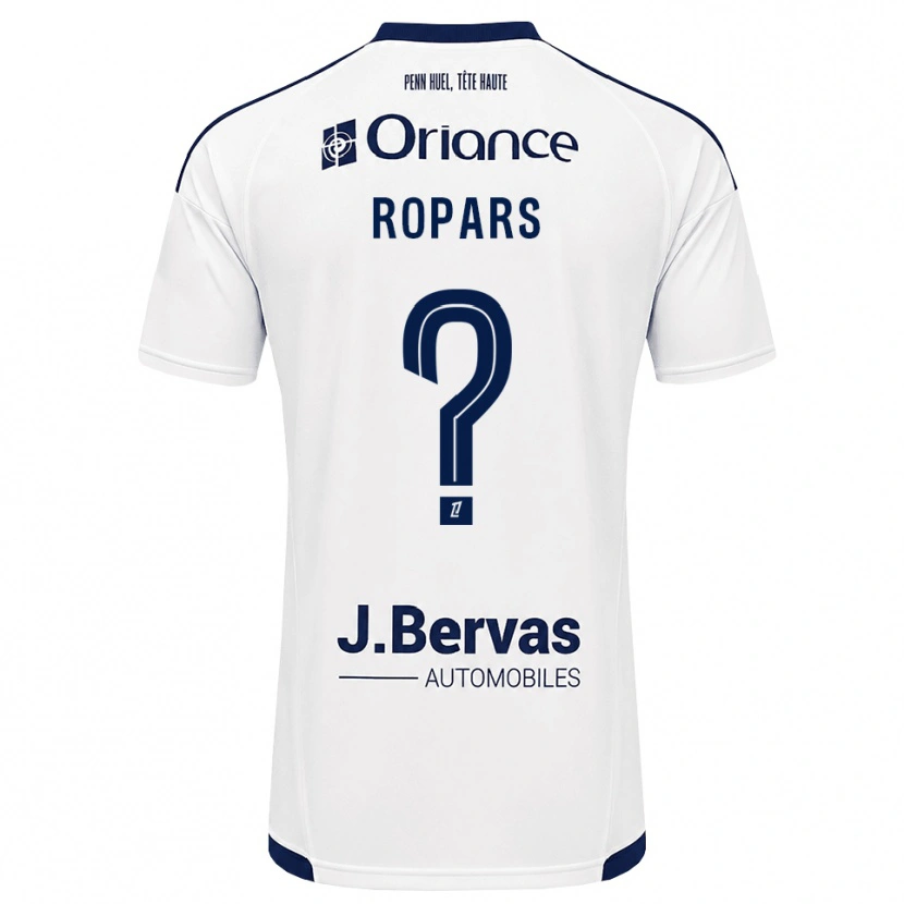 Danxen Criança Camisola Janelle Ropars #0 Azul Marinho Branco Alternativa 2026/27 Camisa Brasil