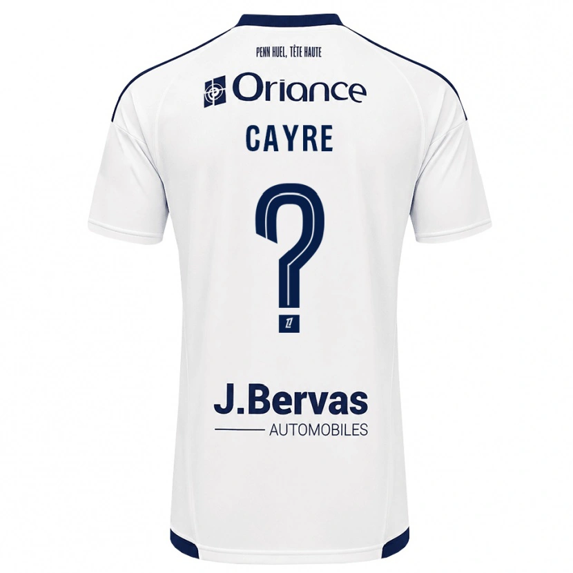 Danxen Criança Camisola Alexane Cayre #0 Azul Marinho Branco Alternativa 2026/27 Camisa Brasil