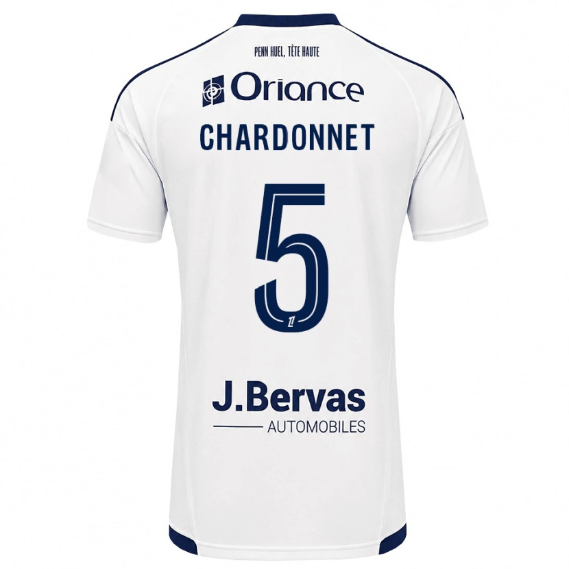 Danxen Criança Camisola Brendan Chardonnet #5 Azul Marinho Branco Alternativa 2026/27 Camisa Brasil