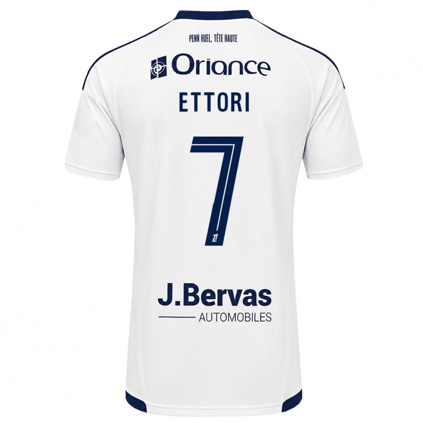 Danxen Criança Camisola Yanis Ettori #7 Azul Marinho Branco Alternativa 2026/27 Camisa Brasil