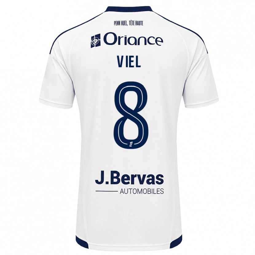 Danxen Criança Camisola Sacha Viel #8 Azul Marinho Branco Alternativa 2026/27 Camisa Brasil