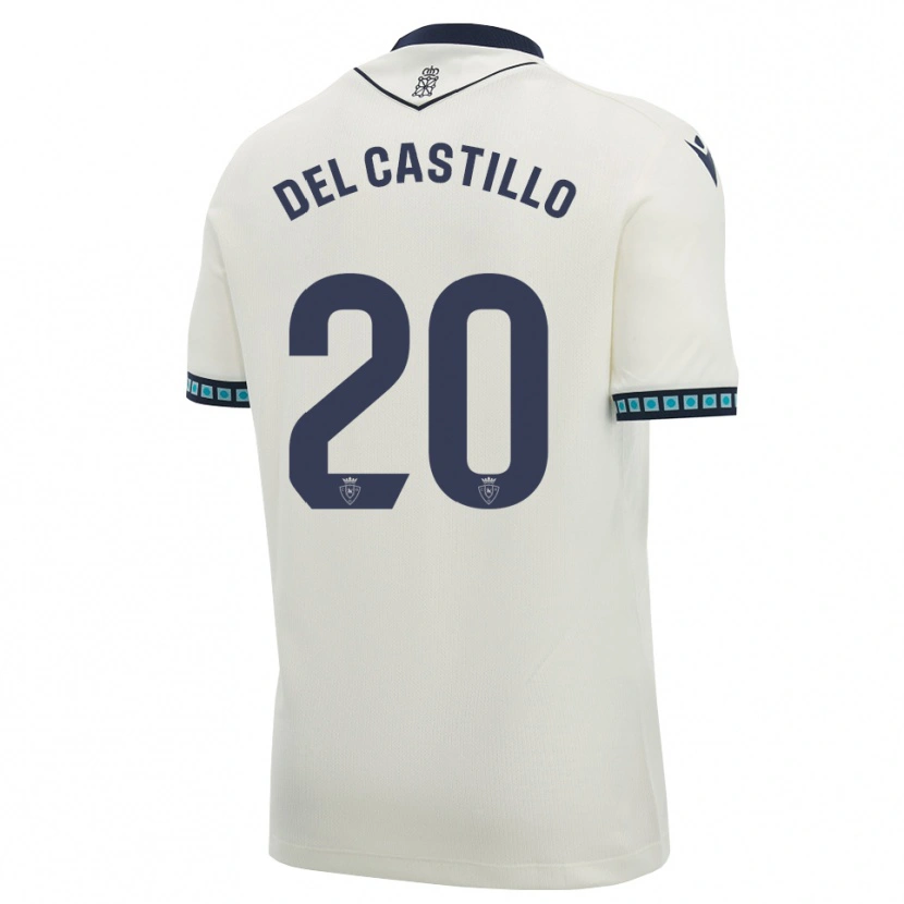 Danxen Criança Camisola Romain Del Castillo #20 Branco Preto Azul Céu Claro Alternativa 2026/27 Camisa Brasil