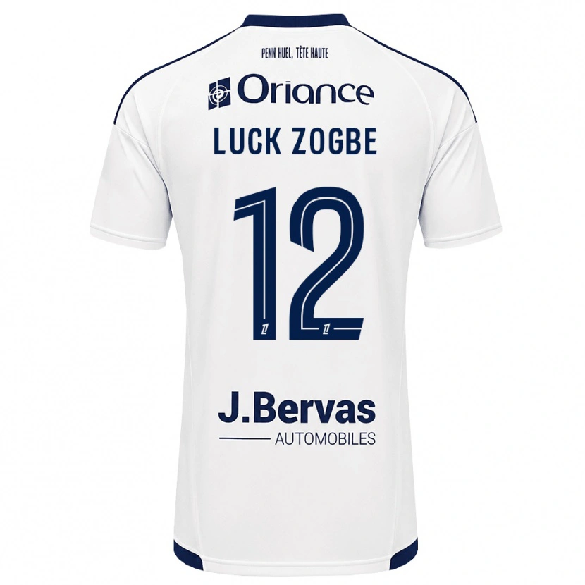 Danxen Criança Camisola Luck Zogbé #12 Azul Marinho Branco Alternativa 2026/27 Camisa Brasil