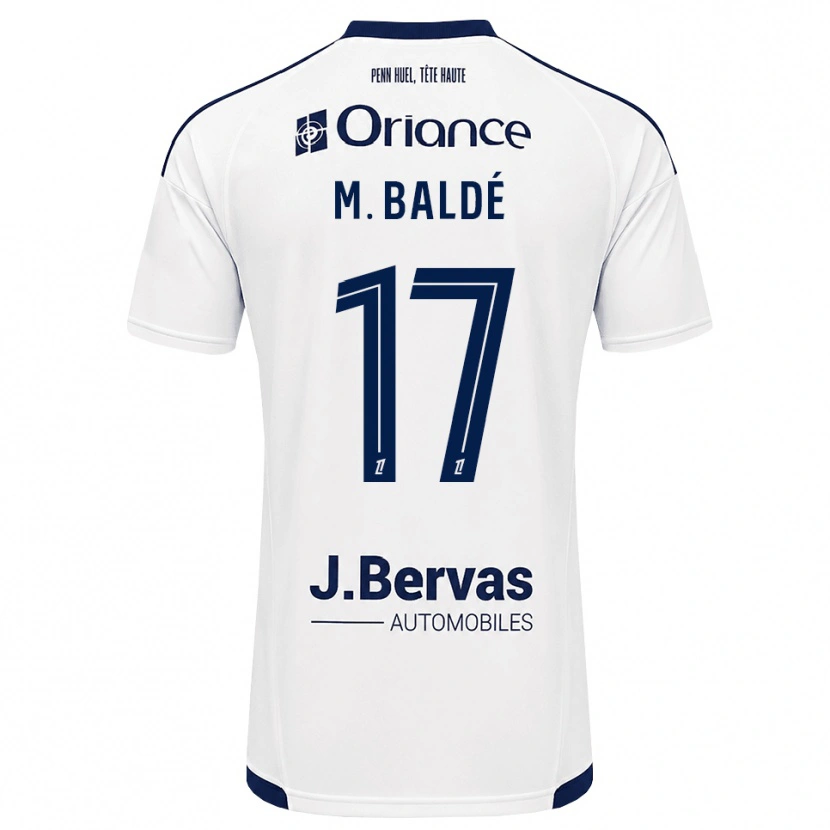 Danxen Criança Camisola Mama Baldé #17 Azul Marinho Branco Alternativa 2026/27 Camisa Brasil