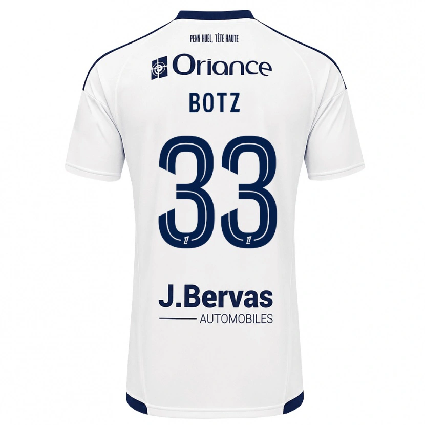Danxen Criança Camisola Léo Botz #33 Azul Marinho Branco Alternativa 2026/27 Camisa Brasil
