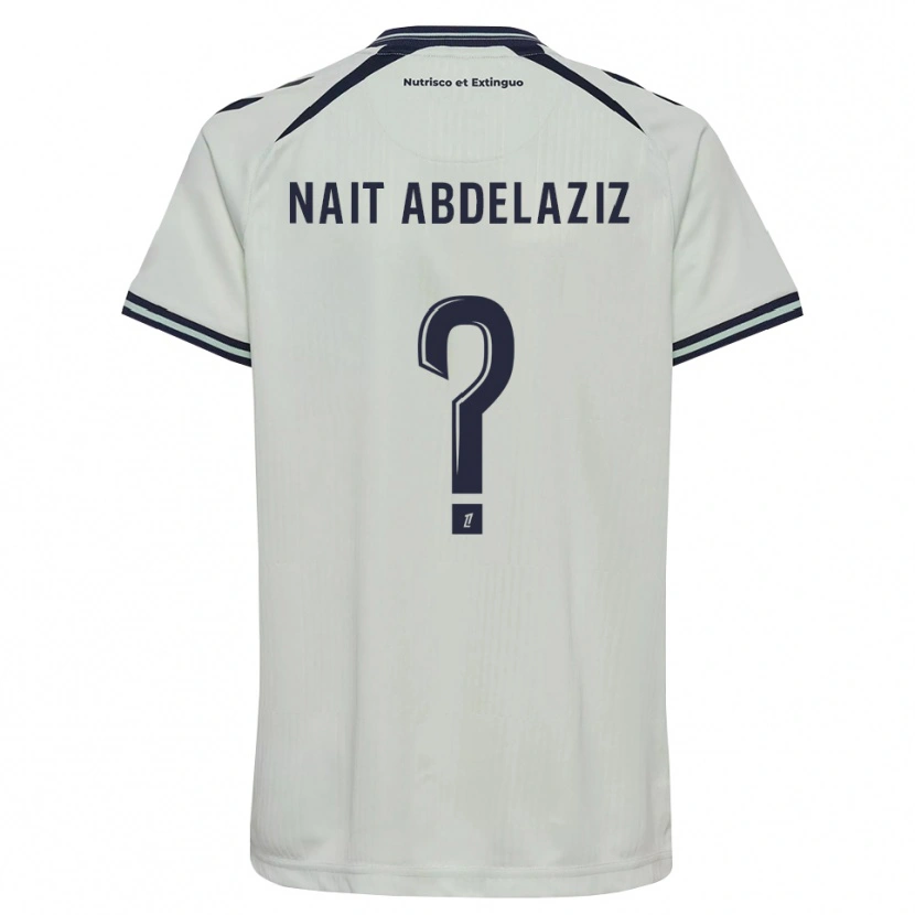 Danxen Criança Camisola Elias Naït Abdelaziz #0 Azul Meia-Noite Branco Alternativa 2026/27 Camisa Brasil