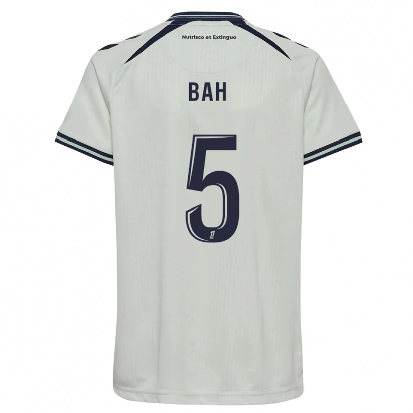 Danxen Criança Camisola Thierno Bah #5 Azul Meia-Noite Branco Alternativa 2026/27 Camisa Brasil
