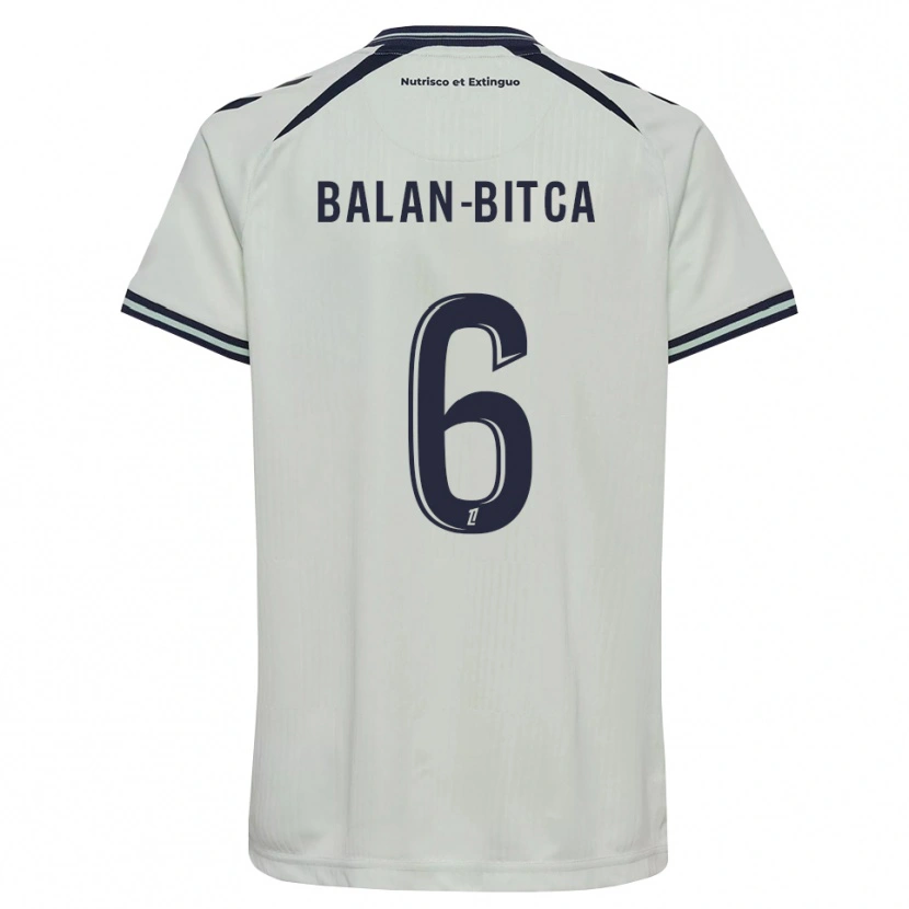 Danxen Criança Camisola Mario Balan-Bitca #6 Azul Meia-Noite Branco Alternativa 2026/27 Camisa Brasil