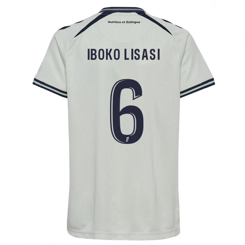 Danxen Criança Camisola Malachie Iboko Lisasi #6 Azul Meia-Noite Branco Alternativa 2026/27 Camisa Brasil
